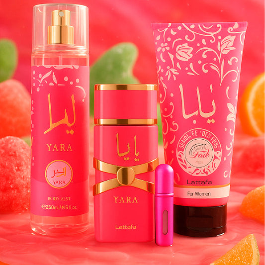 Estuche de lujo Yara Candy x4