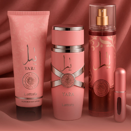 Estuche Yara Rosa de lujo