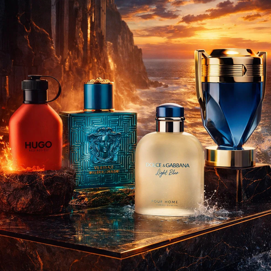 HUGO BOSS, LIGHT BLUE, INVICTUS, EROS FB