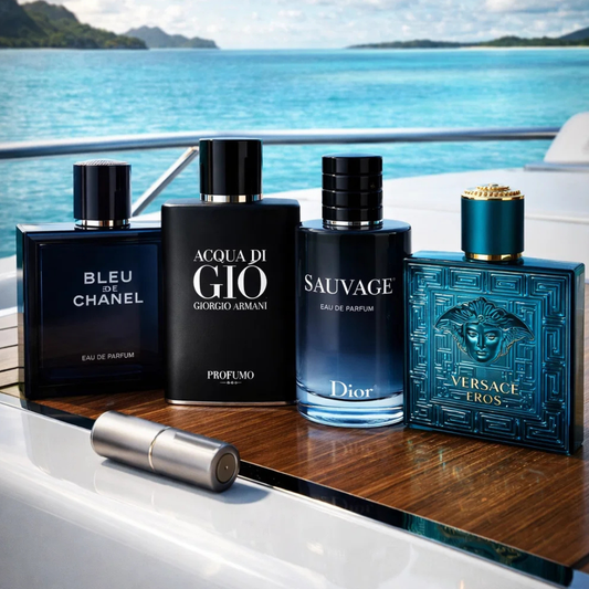 ACUA PROFUMO, EROS, SAUVAGE, BLUE DE CHANNEL FB