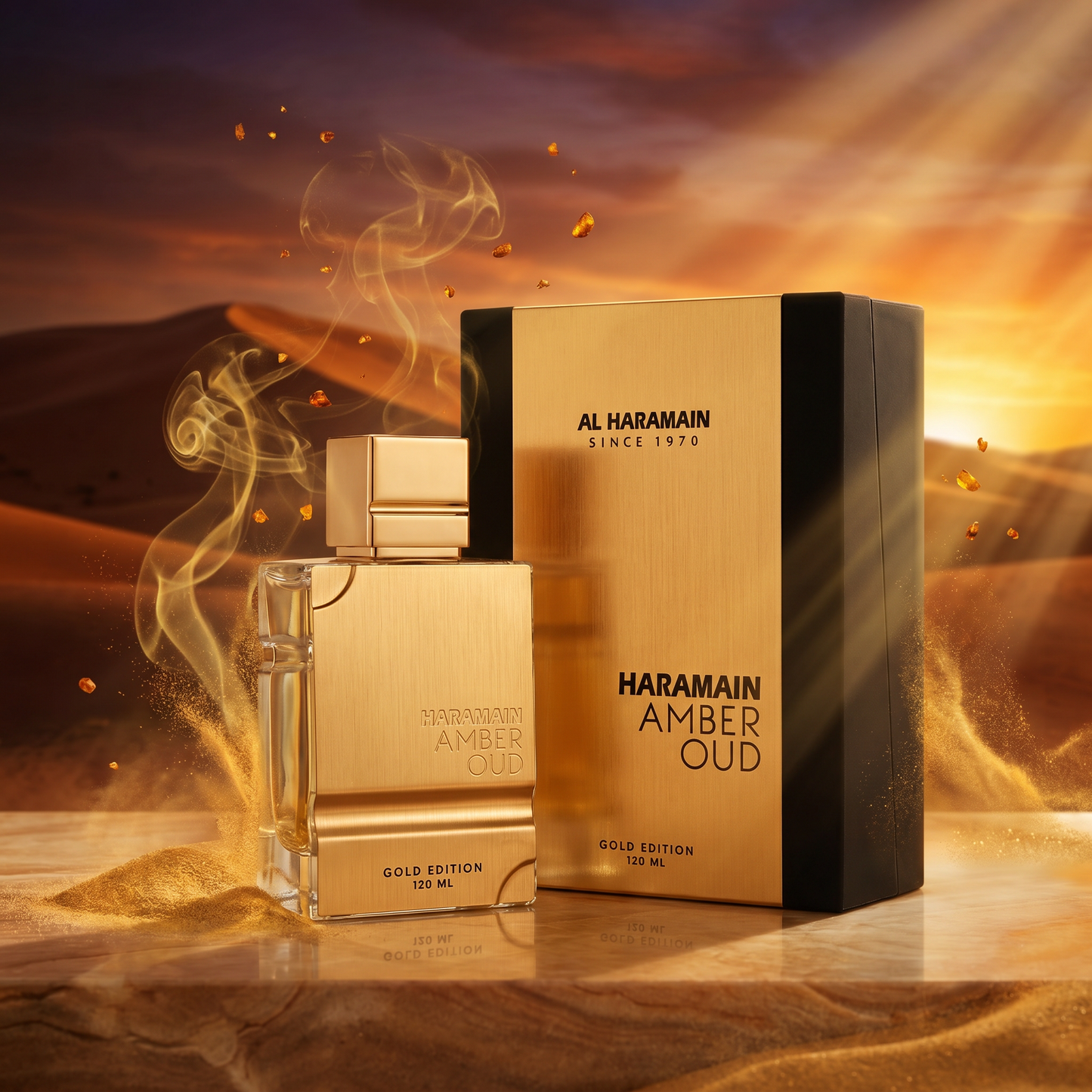 HAMARAIN AMBER GOLD EDITION ESTUCHE DE LUJO